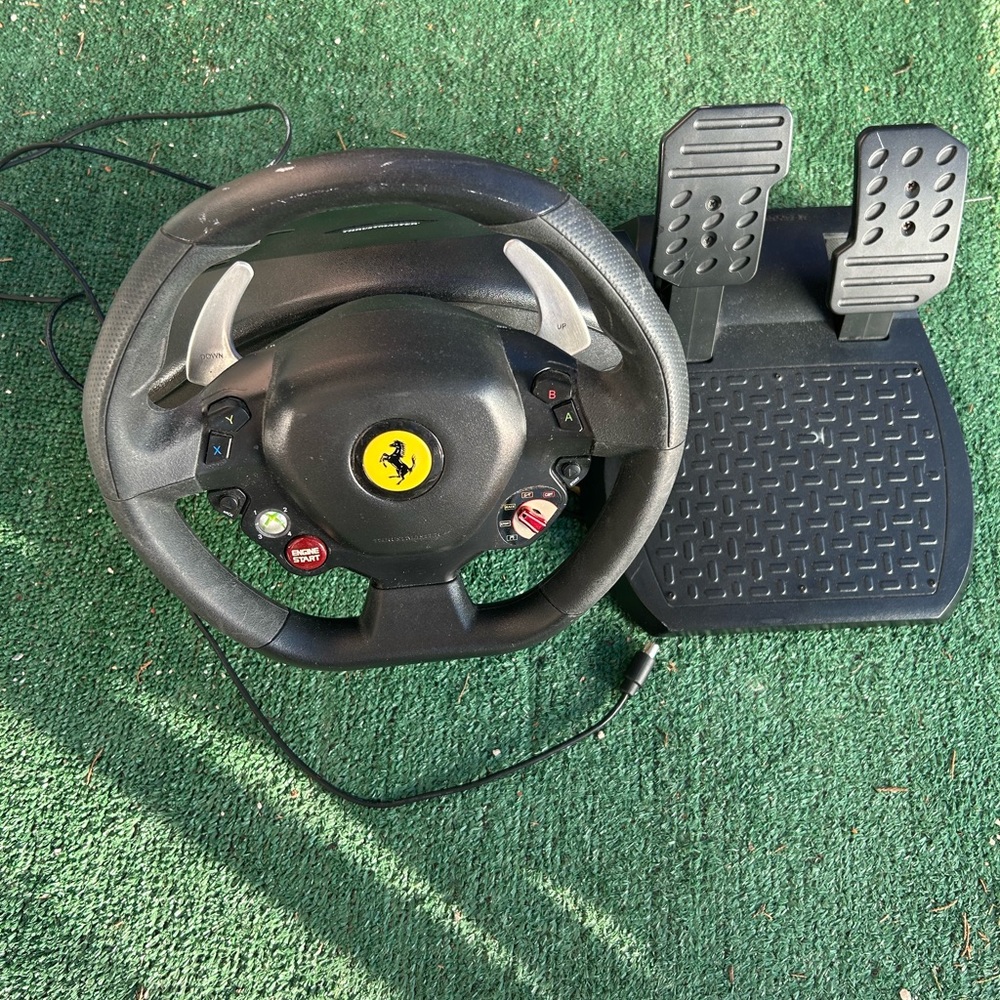 Ferrari Thrustmaster steering wheel